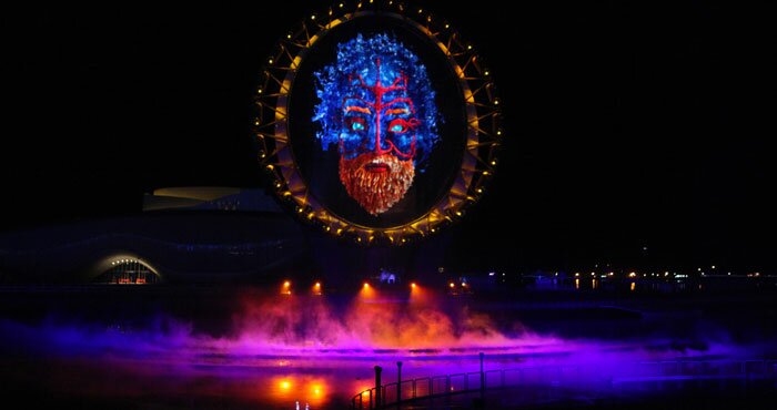 Открытие выставки EXPO-2012 в Йосу сопровождалось грандиозными шоу 